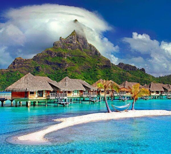 Body of Water Near Mountain